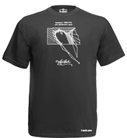 modelo diagrama de fuerzas del parque Güell de Antoni Gaudí de la colección t-arck camisetas y arquitectura